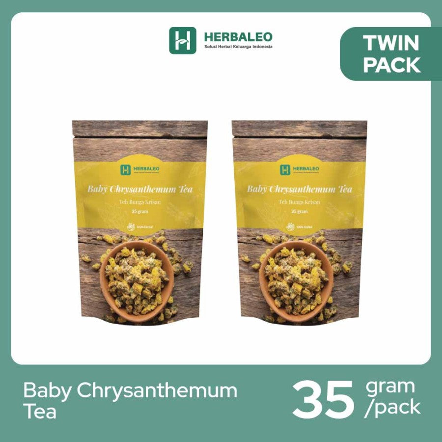 Herbaleo - Twinpack Teh Bunga Krisan ( Baby Crysanthemum Tea )