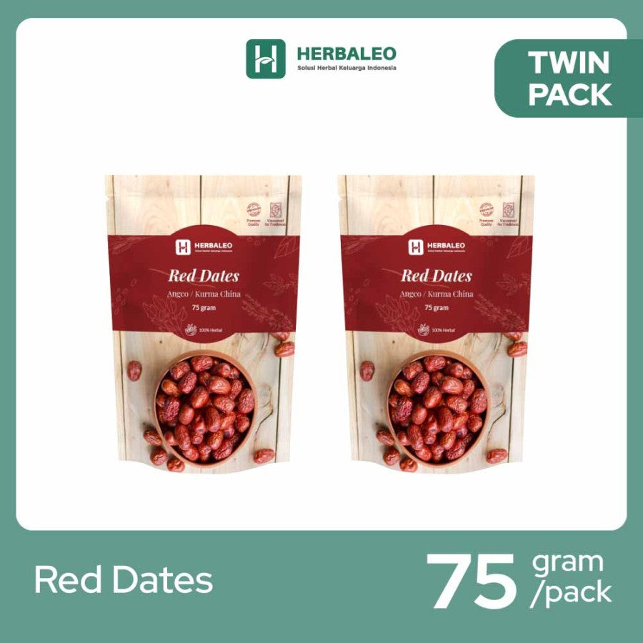 Herbaleo - Twinpack Angco / Kurma China 75 GR Red Dates
