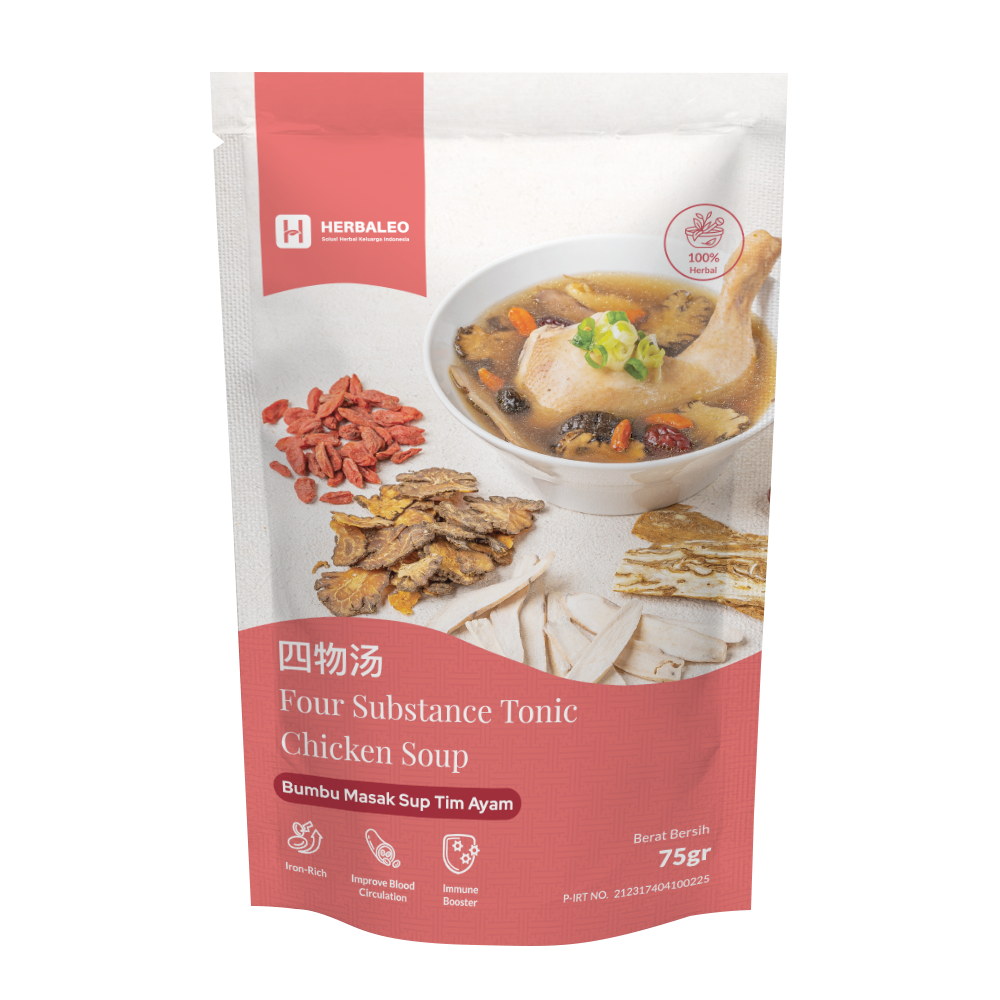 Four Substance Tonic Chicken Soup