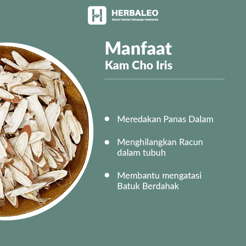 Herbaleo - Kam cho Iris / Gan Cao / kamcho / kam co / akar manis