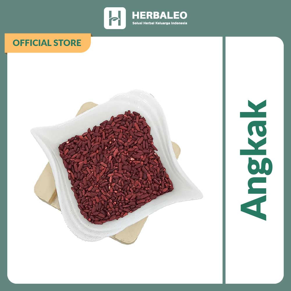 Herbaleo Angkak / Hong Qu Mi Bai He / Red Yeast Rice ( 5 gram )