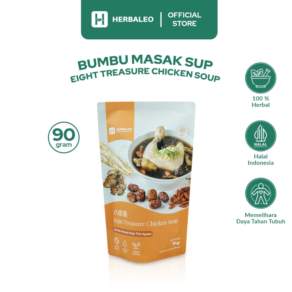 Herbaleo - Eight Treasure Chicken Soup ( Bumbu Masak Sup Tim Ayam 90 GR )