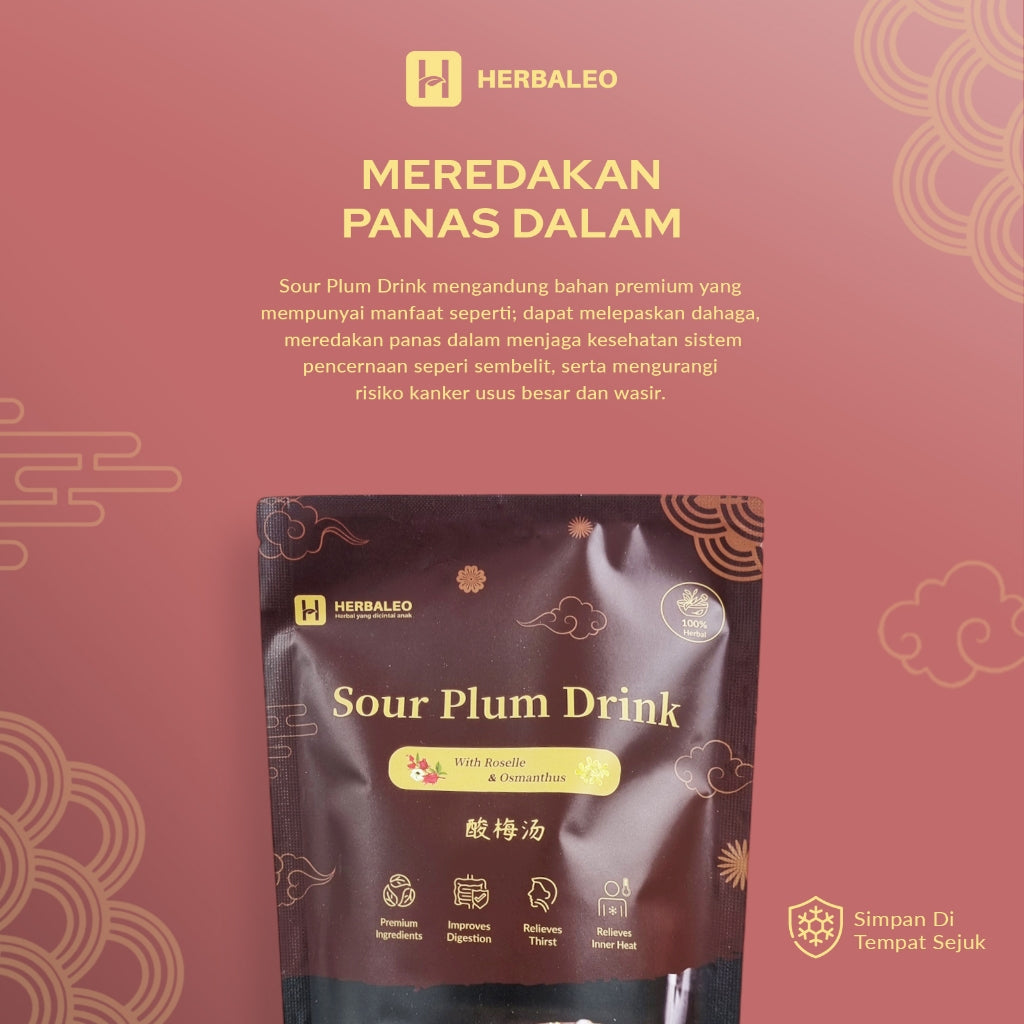 Herbaleo - Twinpack Sour Plum with Roselle & Osmanthus Drink