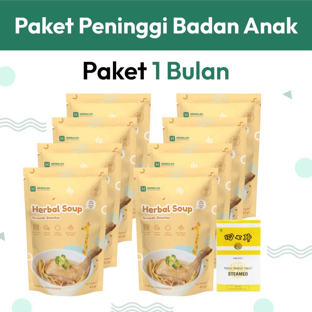 Herbaleo - Paket Peninggi Badan Anak 1 ( 1 bulan )
