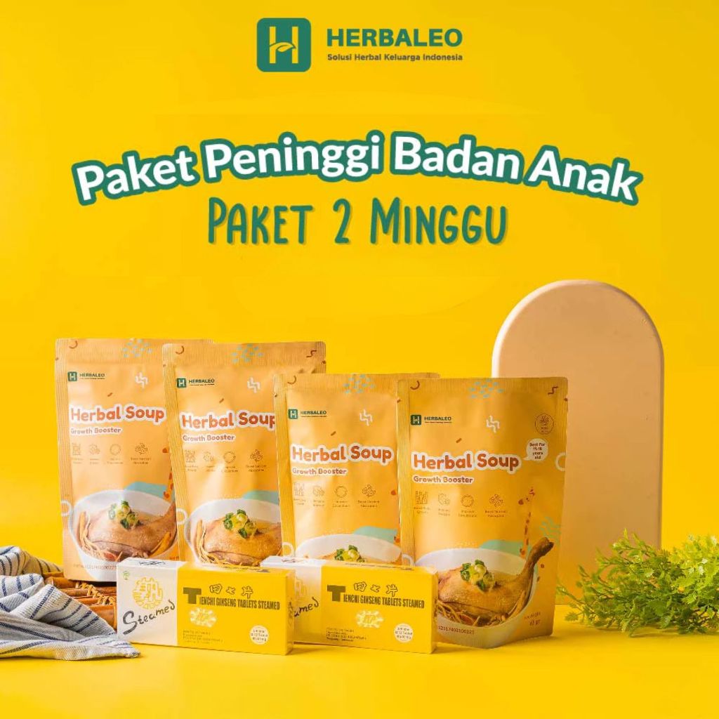Herbaleo - Paket Peninggi Badan Anak 2 ( 14 hari )