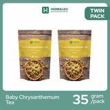 Herbaleo - Twinpack Teh Bunga Krisan  ( Baby Crysanthemum Tea )