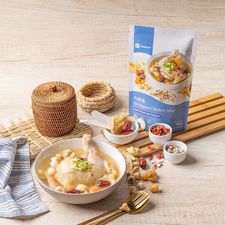 Herbaleo - Twinpack Six Flavour Chicken Soup 90g ( Bumbu Masak Sup Tim Ayam)