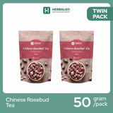 Herbaleo - Twinpack Teh Bunga Mawar 50 GR Chinese Rosebud Tea