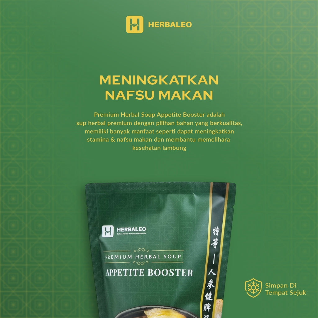 Herbaleo Premium Herbal Sup - Appetite Booster Meningkatkan Nafsu Makan