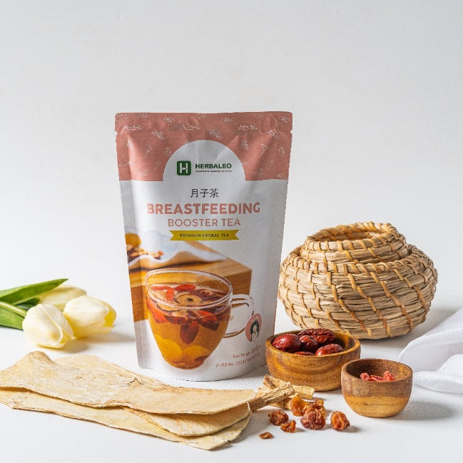 Herbaleo - Teh Herbal Premium Setelah Melahirkan Breastfeeding Booster Tea (Teh Penambah Asi)