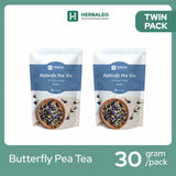 Herbaleo - Twinpack Teh Bunga Telang 30 GR ( Butterfly Pea Tea )