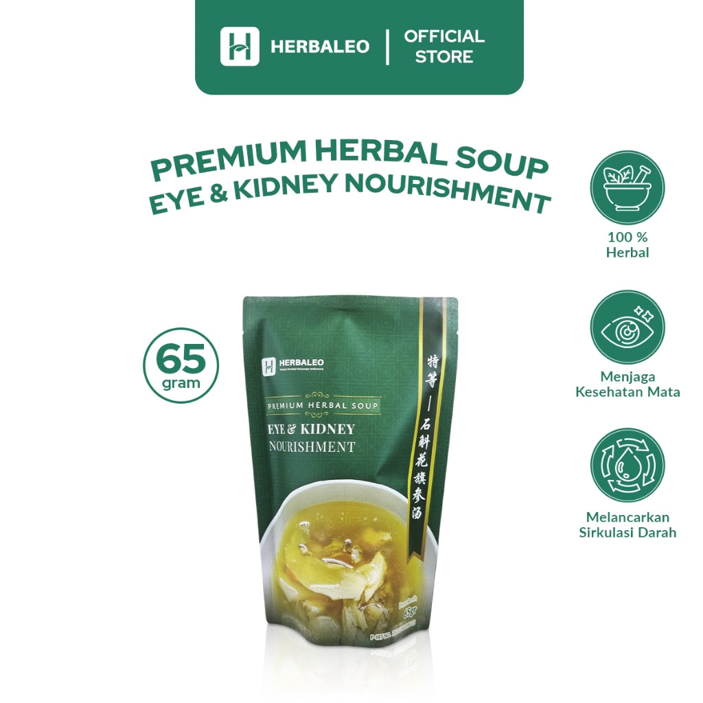 Herbaleo Premium Herbal Sup 65 GR Eye & Kidney Nourishment Memilihara Kesehatan Mata