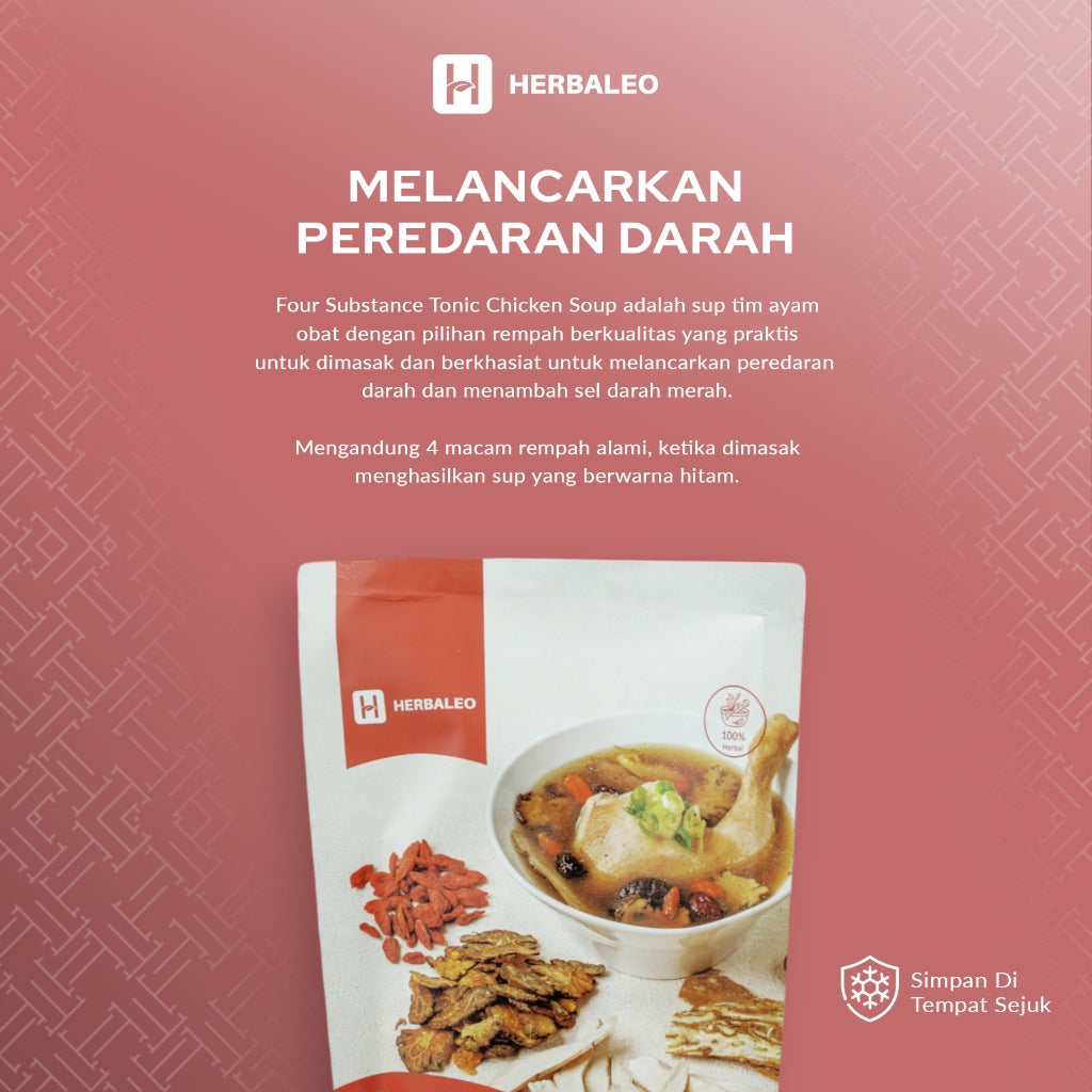 Herbaleo  - Twinpack Four Substance ( Bumbu Masak Sup Tim Ayam 75 GR )