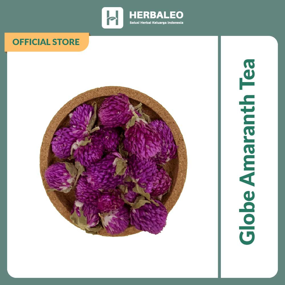 Herbaleo - Globe Amaranth Tea / Teh Bunga Kancing ( 5 gram )
