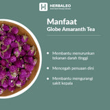 Herbaleo - Globe Amaranth Tea / Teh Bunga Kancing ( 5 gram )