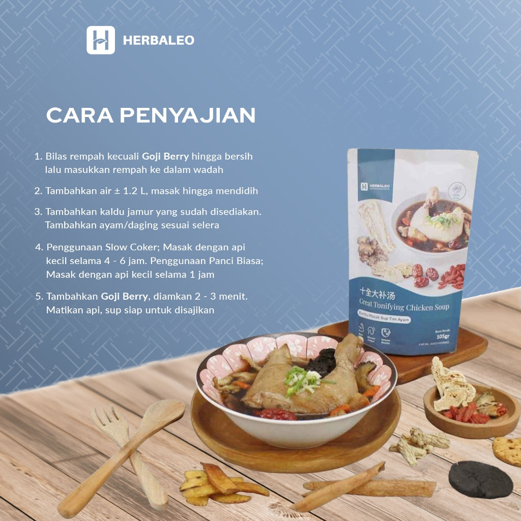 Herbaleo - Twinpack Great Tonifying Bumbu Masak Sup Tim Ayam