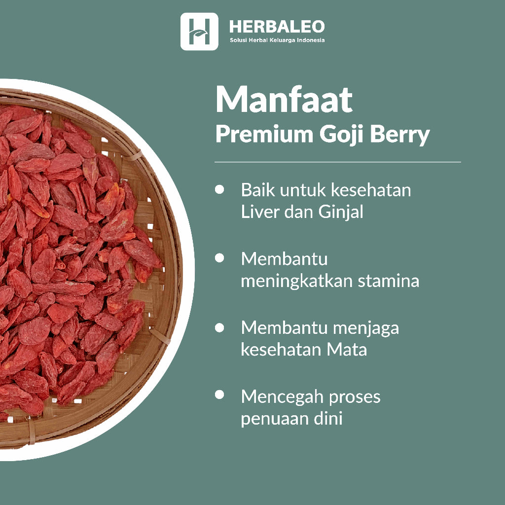 Herbaleo - High Grade Goji Berry / Wolfberry / Kice / Gojiberry / Gou Qi 5 gram