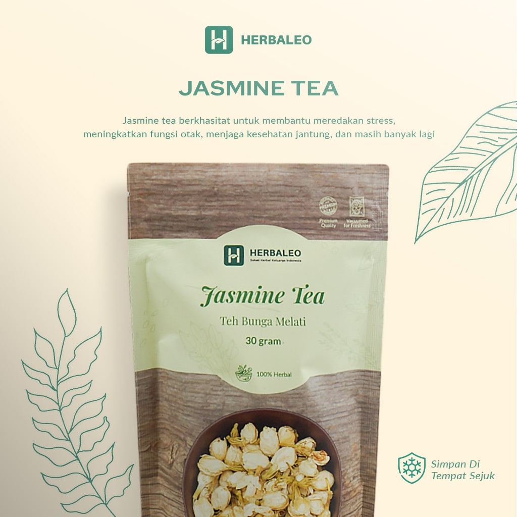 Herbaleo - Twinpack Teh Bunga Melati 30 GR  Jasmine Tea