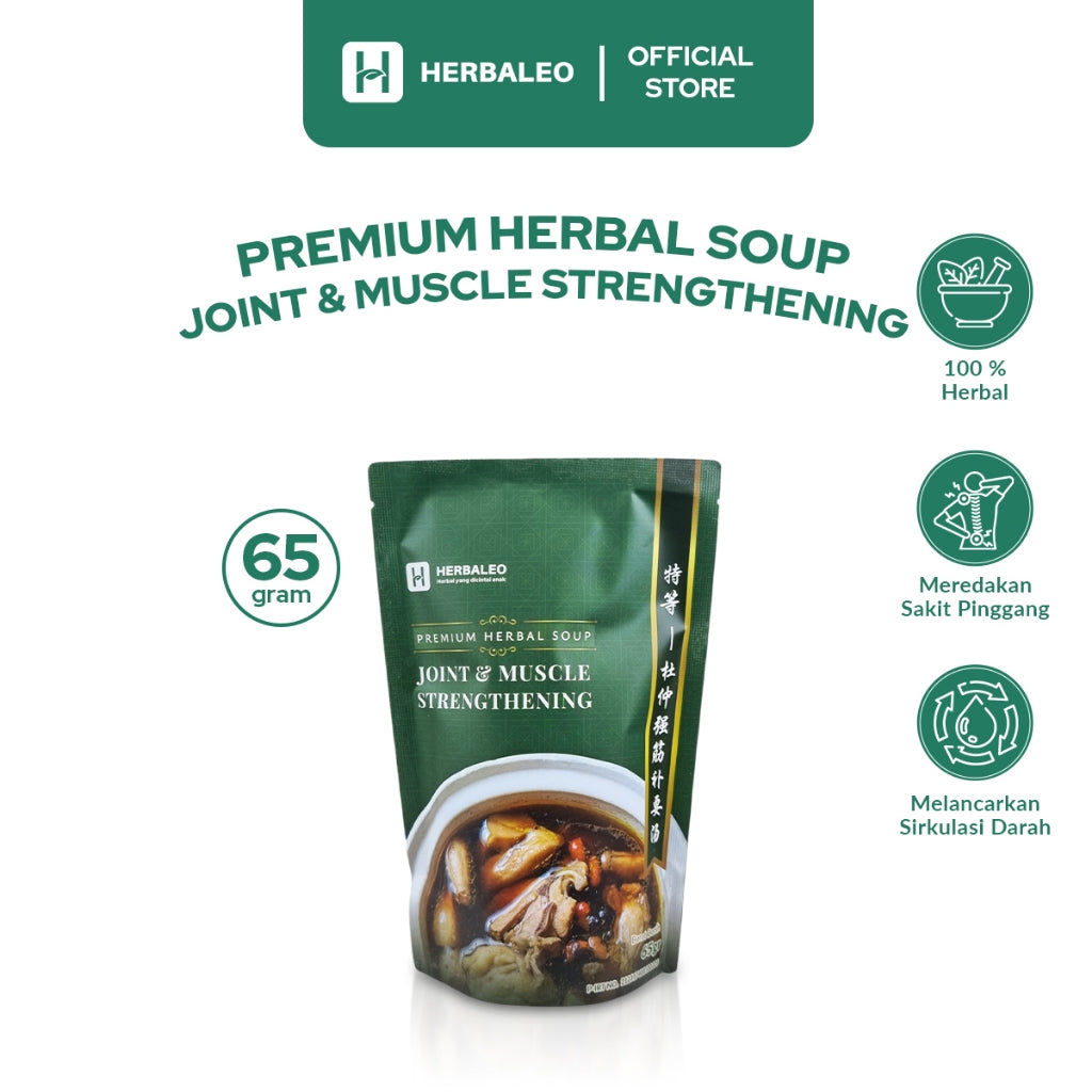 Herbaleo Premium Herbal Sup 65 GR Joint & Muscle Strengthening Kesehatan Otot