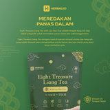 Herbaleo - Twinpack Liang Tea with Luo Han Guo Minuman untuk Panas Dalam