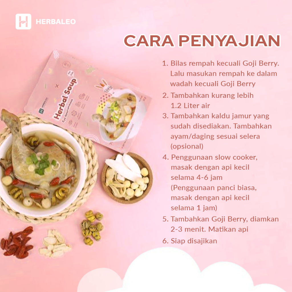 Herbaleo Sup Kesehatan Mata Anak 65 GR 100% Herbal Eye Nourishment Kesehatan