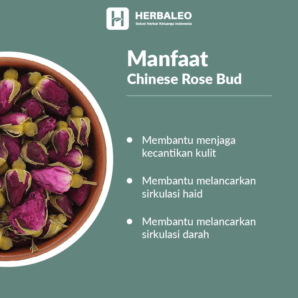 Herbaleo - Chinese Rose Bud  / Teh Mawar 5 gram