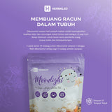 Herbaleo Moonlight 14 Tea Bag 100% Herbal Night Detox Tea Kesehatan