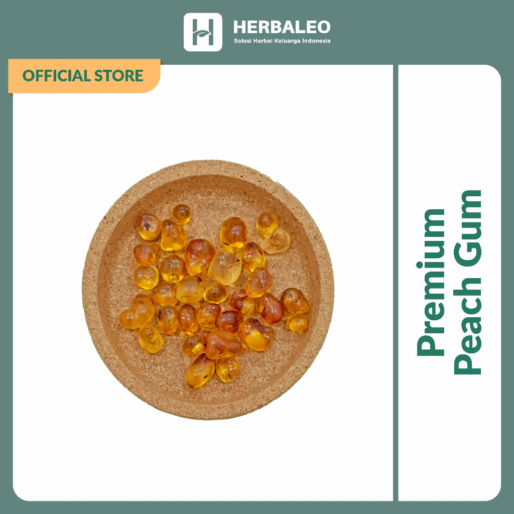 Herbaleo -  Premium Peach Gum /  Tao Jiao / Tao Kao ( 5 gram )