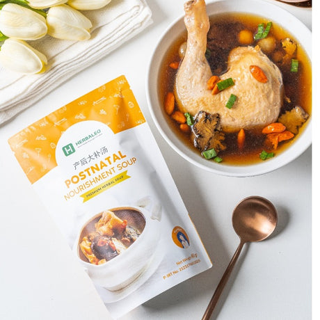 Herbaleo - Premium Postnatal Nourishment Herbal Soup (untuk ibu setelah melahirkan dan menyusui)