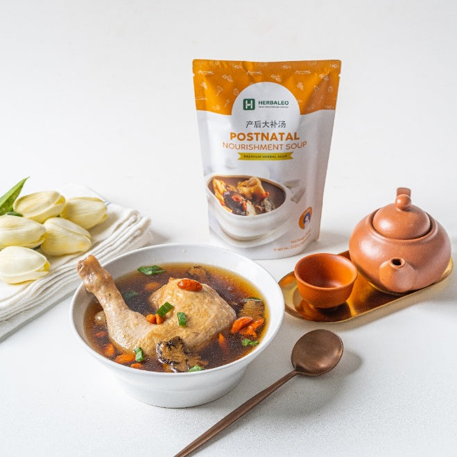 Herbaleo - Premium Postnatal Nourishment Herbal Soup (untuk ibu setelah melahirkan dan menyusui)