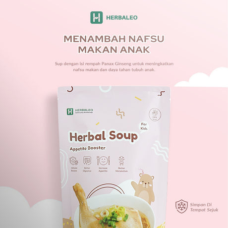 Herbaleo - Sup Peningkat Nafsu Makan Anak ( Herbal Appetite Booster Kesehatan)