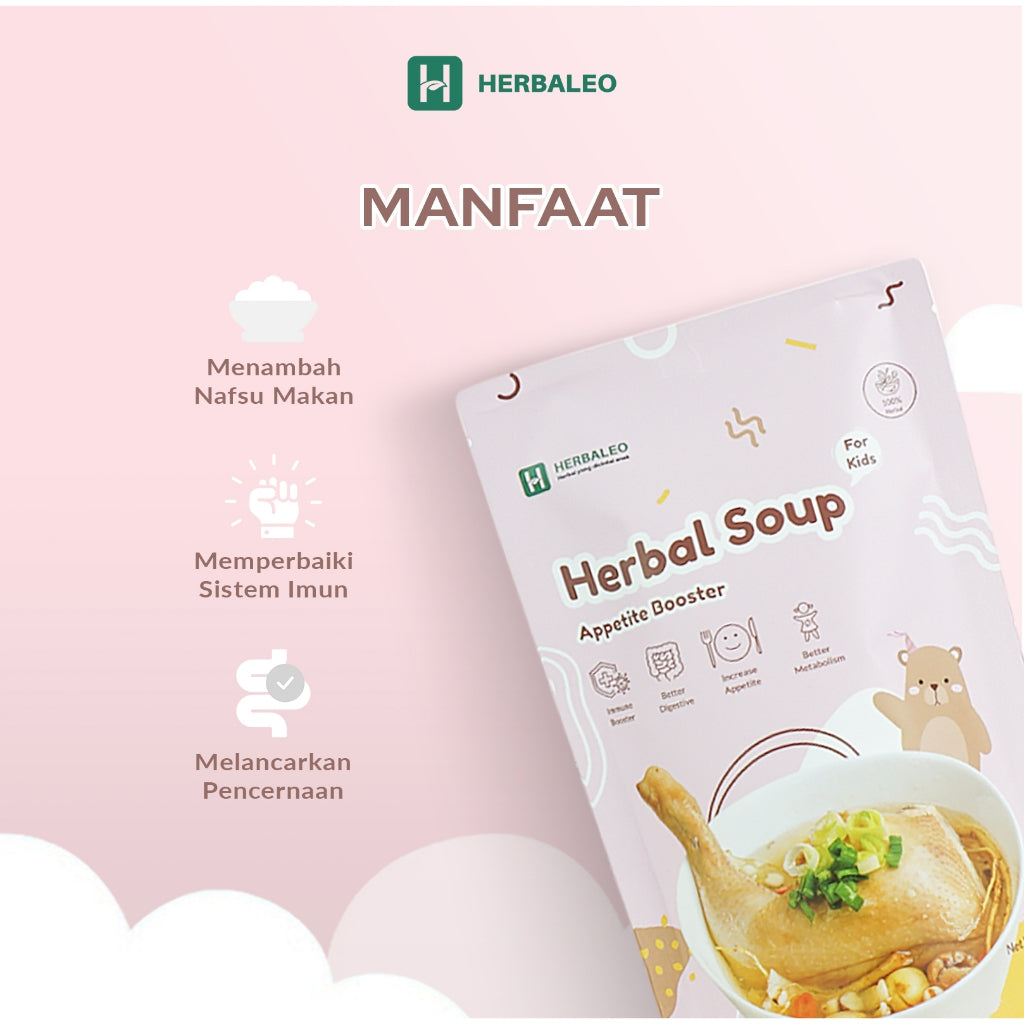 Herbaleo - Triple Sup Peningkat Nafsu Makan Anak ( Herbal Appetite Booster Kesehatan)