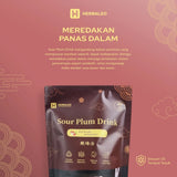 Herbaleo Minuman Sour Plum 250 GR with Roselle & Osmanthus