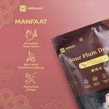 Herbaleo Minuman Sour Plum 250 GR with Roselle & Osmanthus